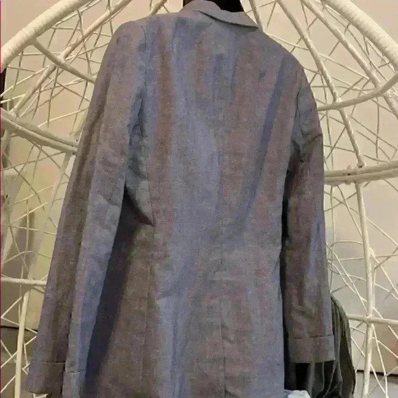 *NWOT J Crew Blazer in Denim Color w Orig Hanger - Picture 4 of 8